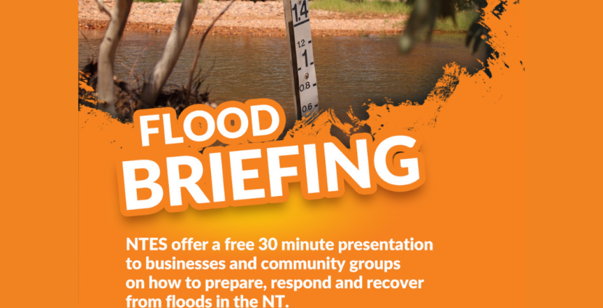 Flood Briefing at the Katherine Public Library