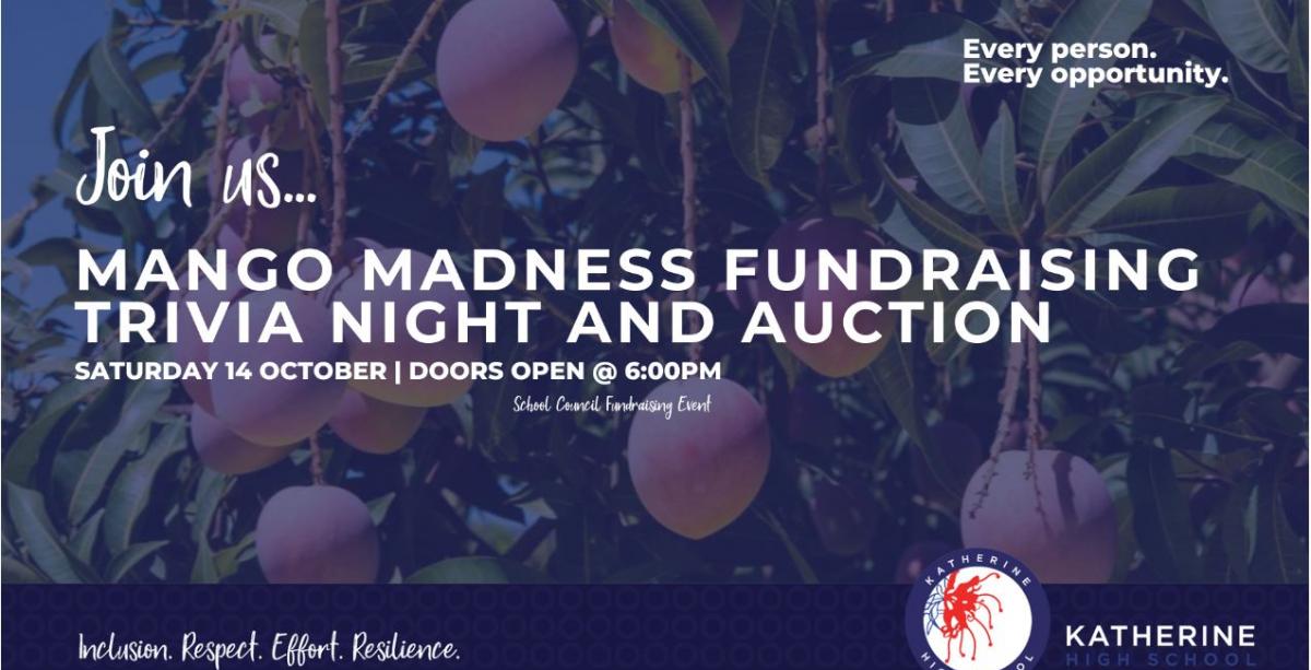 Mango Madness Fundraising Trivia Night and Auction